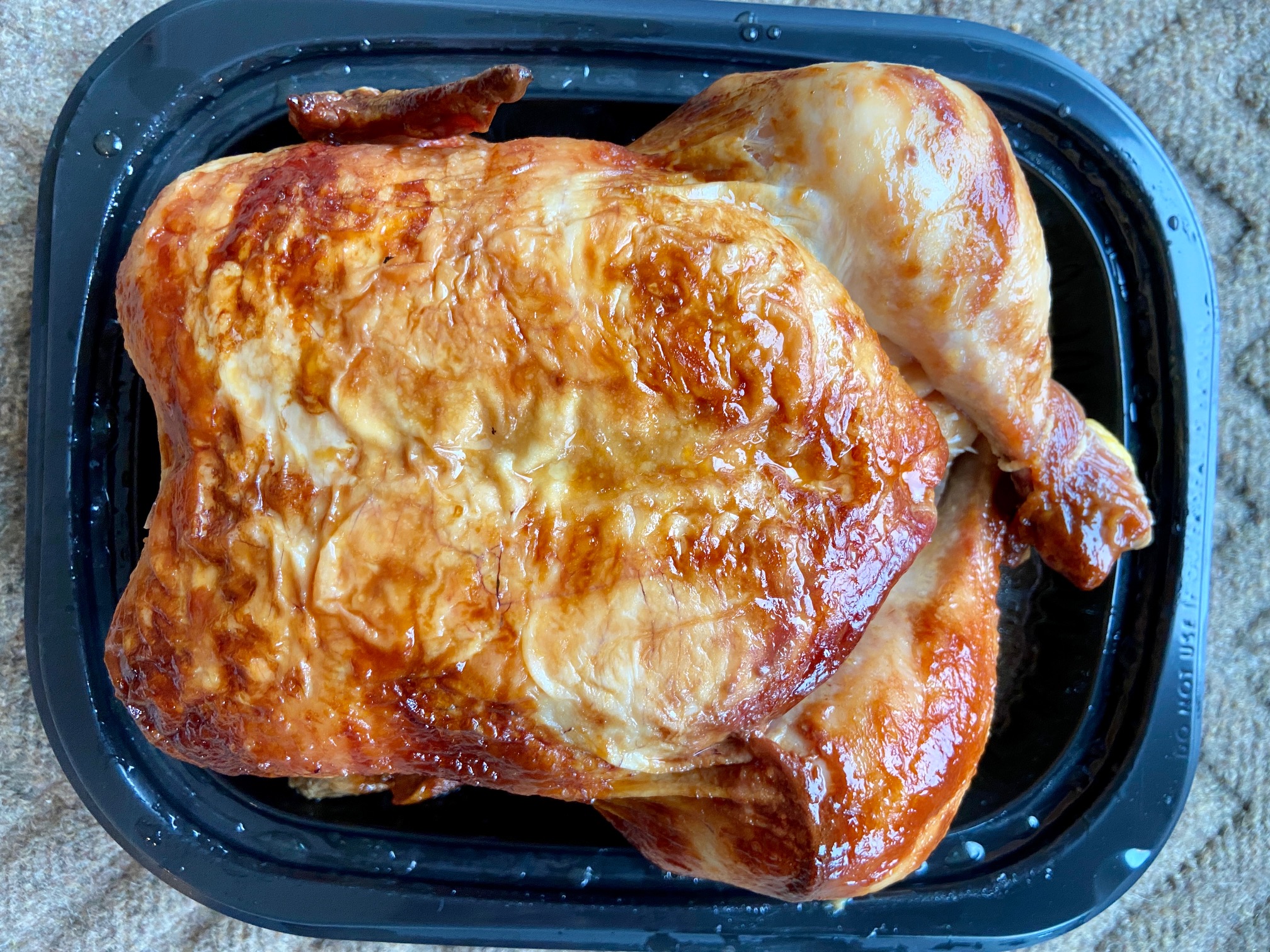 Costco Kirkland Signature Seasoned Rotisserie Chicken top