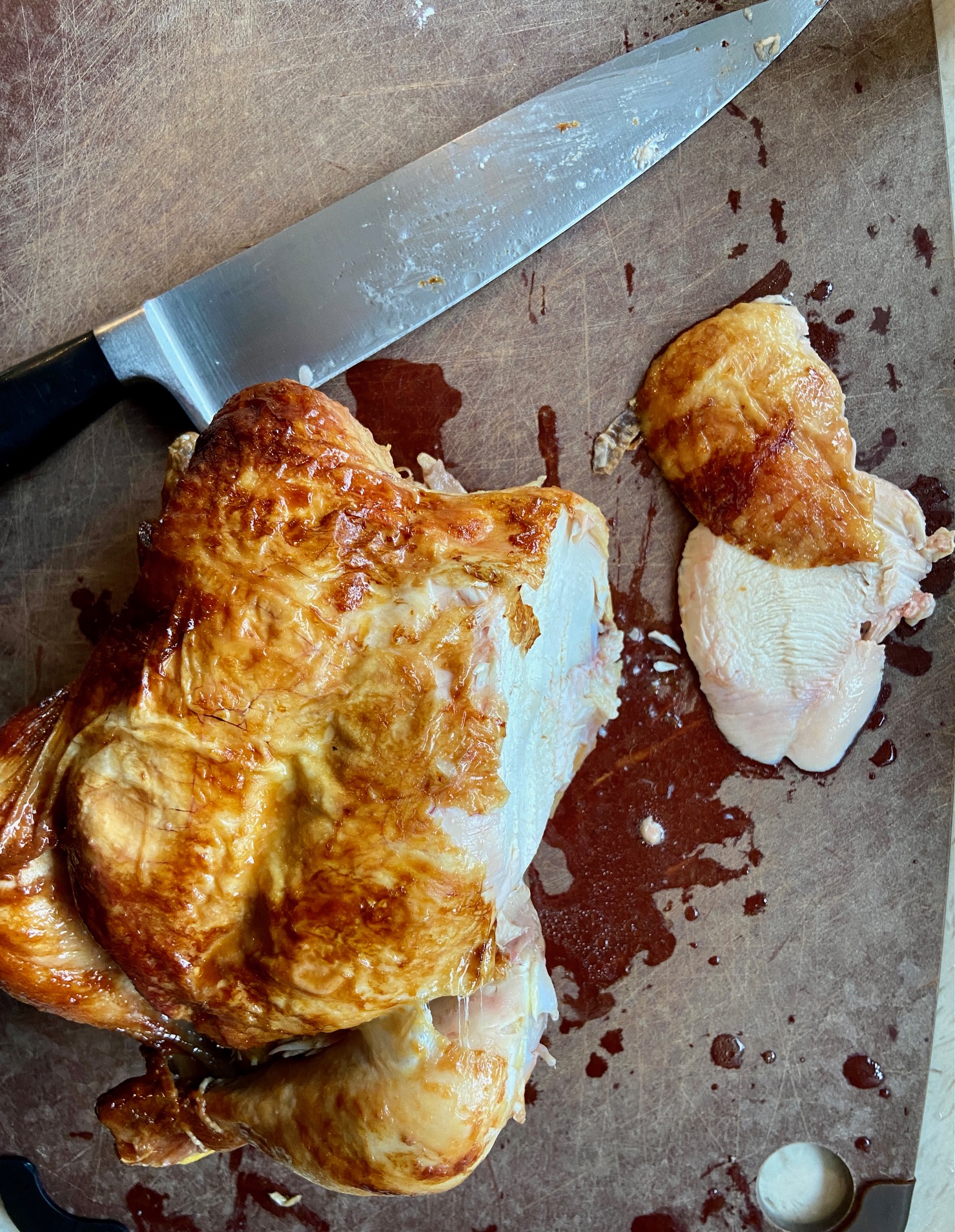 Costco Kirkland Signature Seasoned Rotisserie Chicken sliced